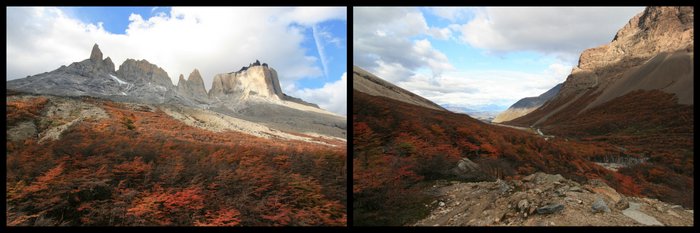 Chili Patagonie Torres del Paine Vallée del Francés Ekla